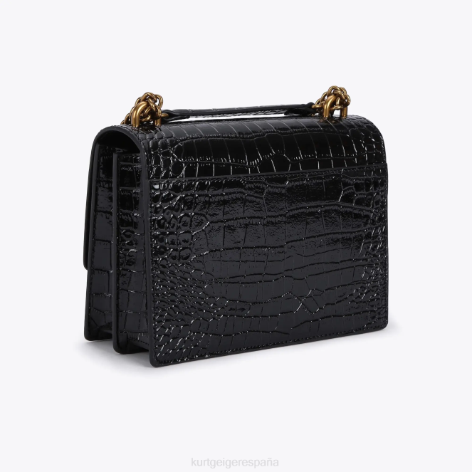 Kurt Geiger mujer bandolera londres shoreditch 2LPR123 | bolsas negro